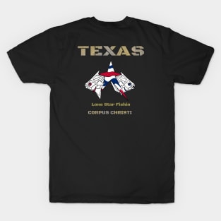 Lone Star Fishing Corpus Christi Texas T-Shirt